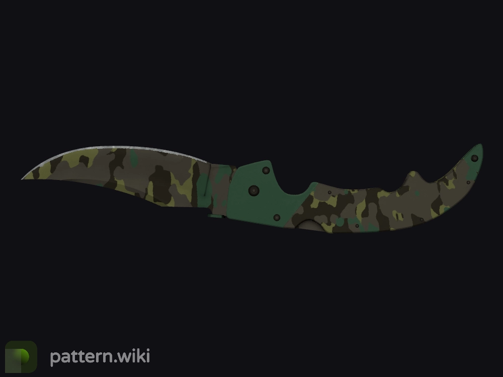 Falchion Knife Boreal Forest seed 268