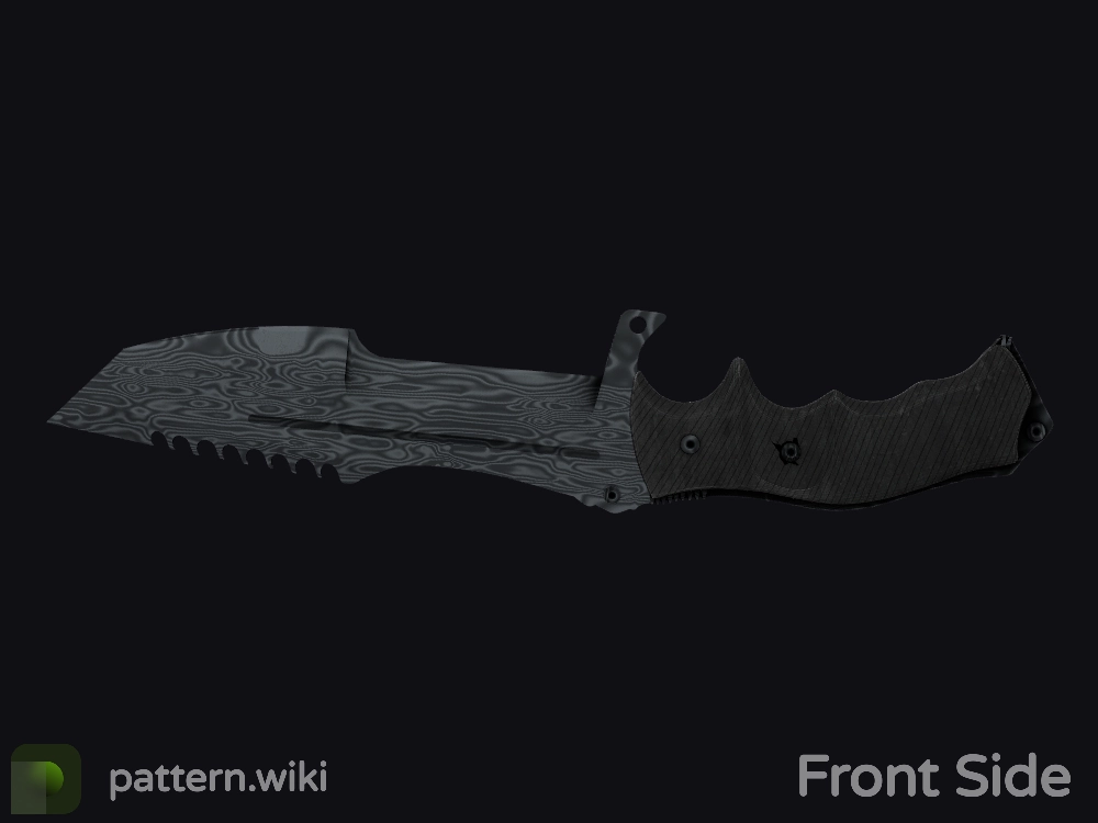 Huntsman Knife Damascus Steel seed 413