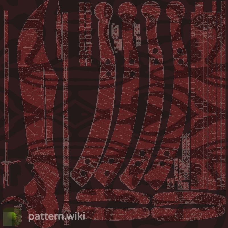 Butterfly Knife Slaughter seed 939 pattern template