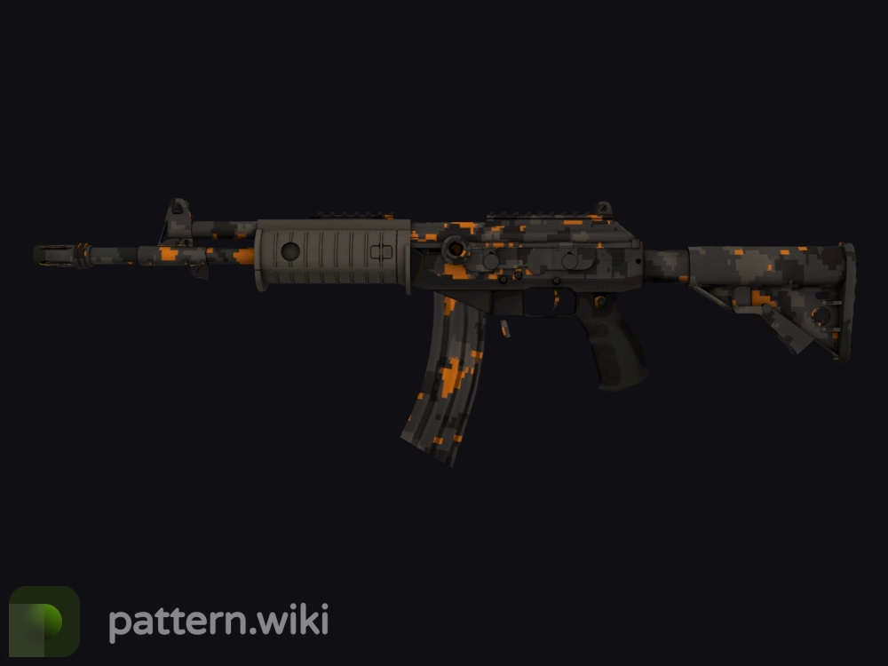 Galil AR Orange DDPAT seed 324