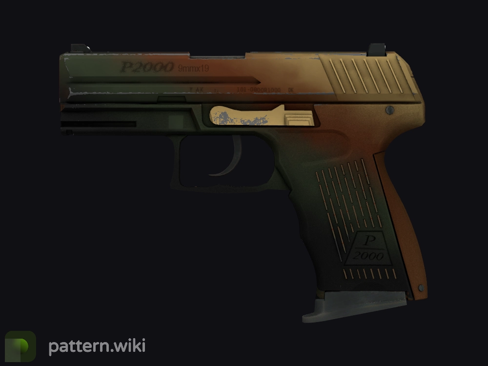 P2000 Amber Fade seed 931