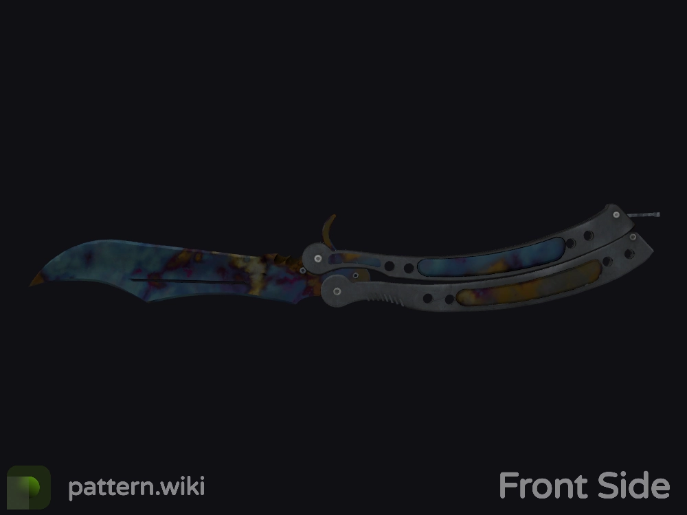 Butterfly Knife Case Hardened seed 510