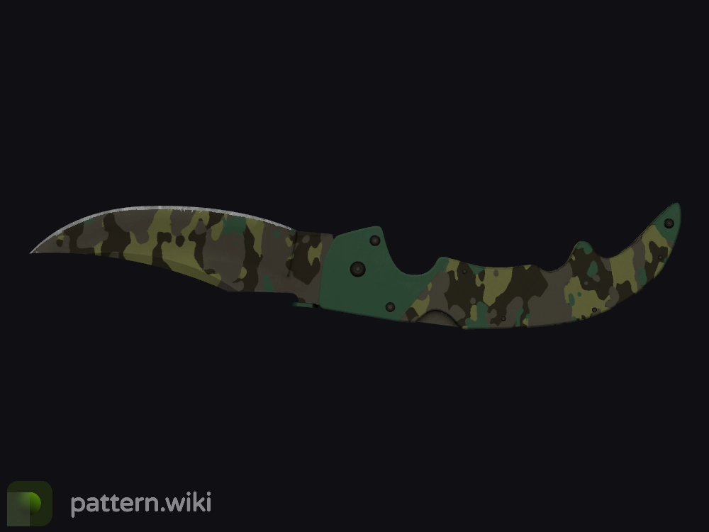 Falchion Knife Boreal Forest seed 416