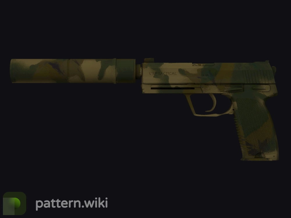 USP-S Forest Leaves seed 551