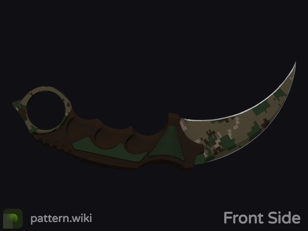 Karambit Forest DDPAT seed 357