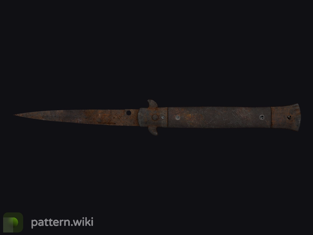 Stiletto Knife Rust Coat seed 53