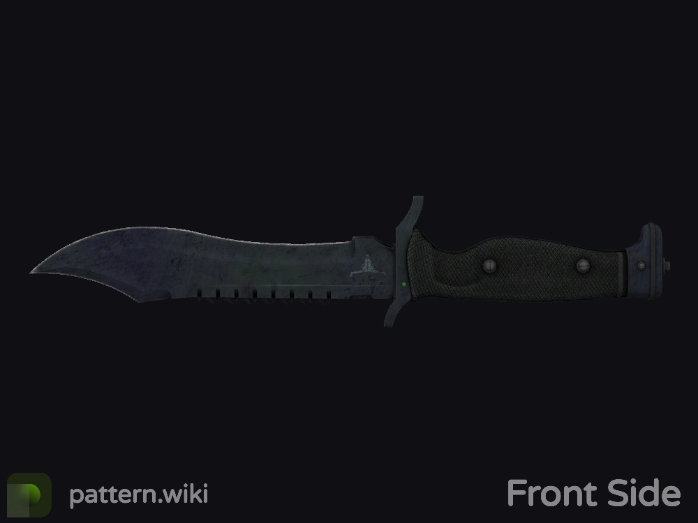 Bowie Knife Blue Steel seed 739