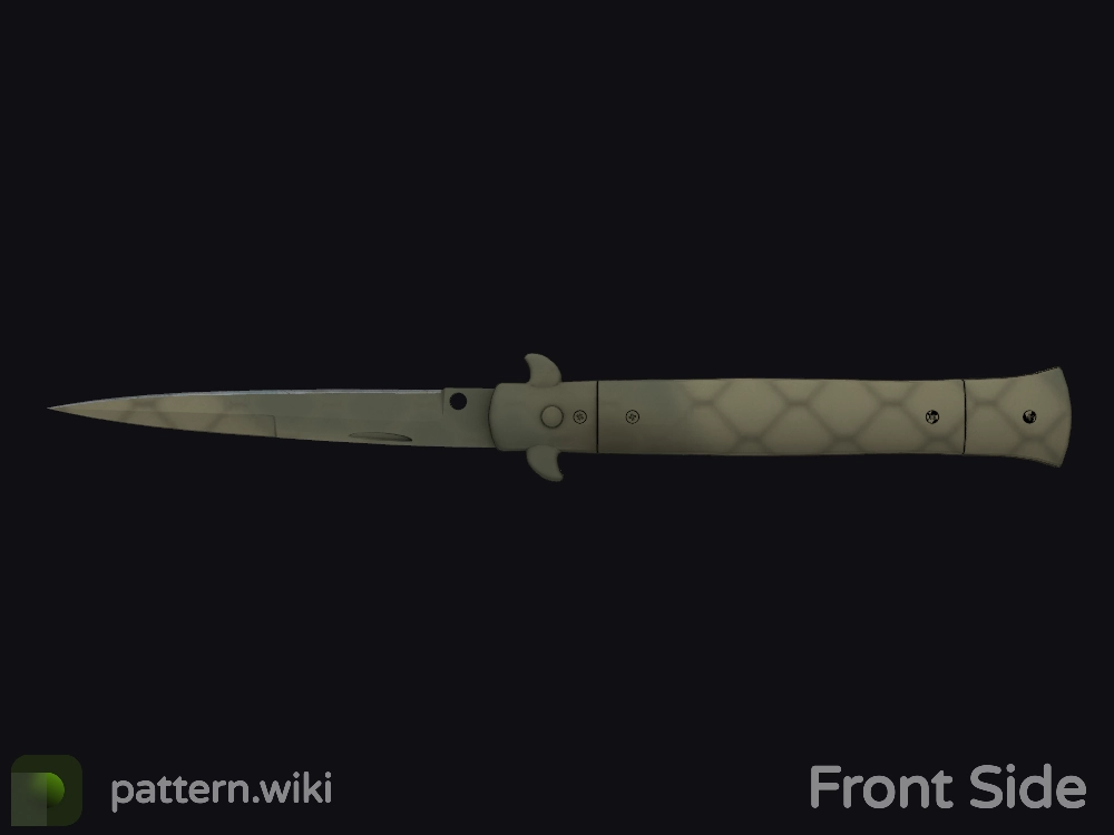 Stiletto Knife Safari Mesh seed 614