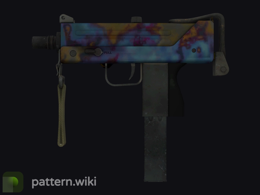 MAC-10 Case Hardened seed 163