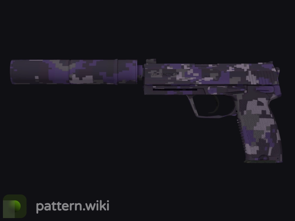 USP-S Purple DDPAT seed 358