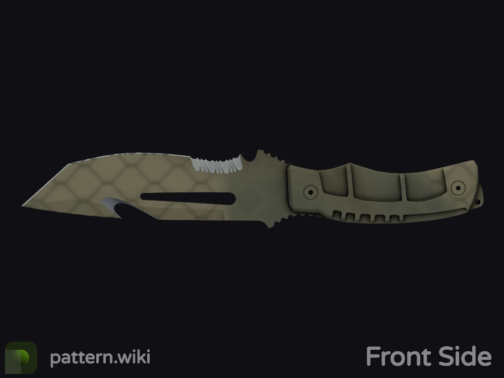 Survival Knife Safari Mesh seed 942