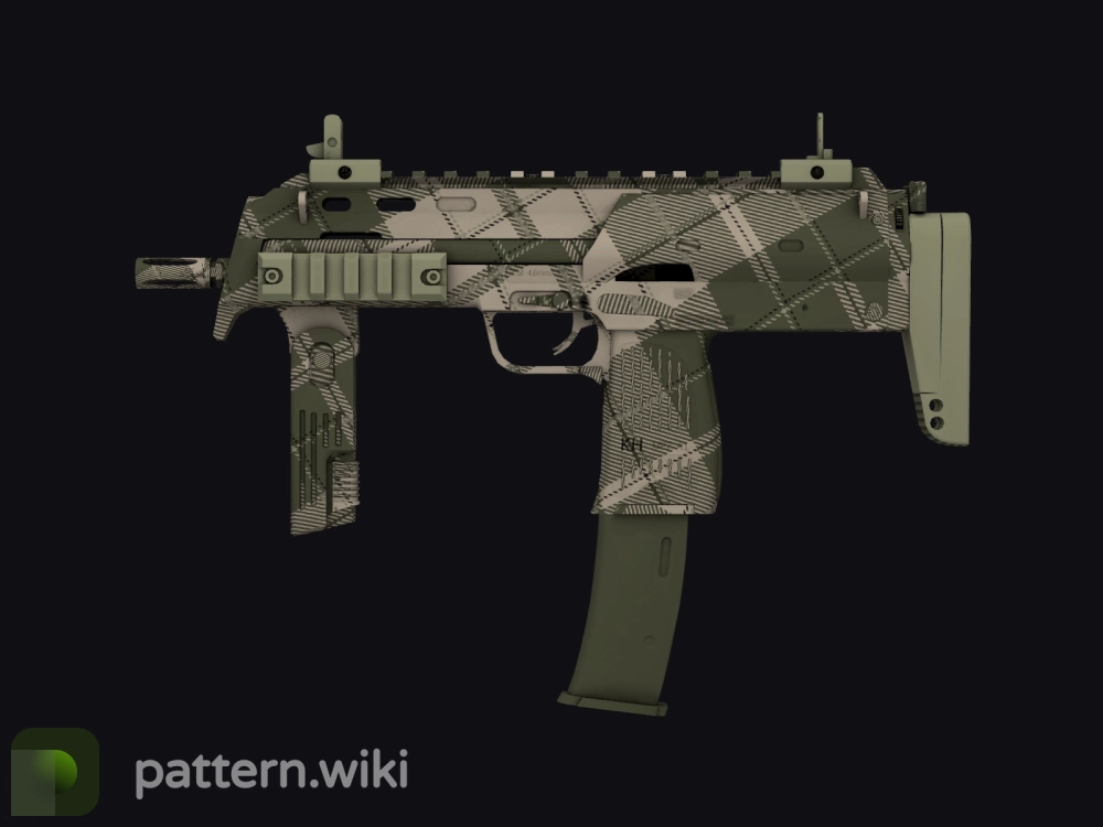 MP7 Olive Plaid seed 901