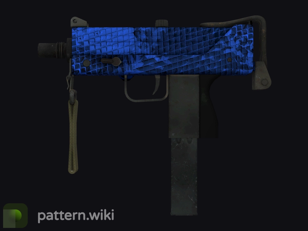 MAC-10 Lapis Gator seed 33