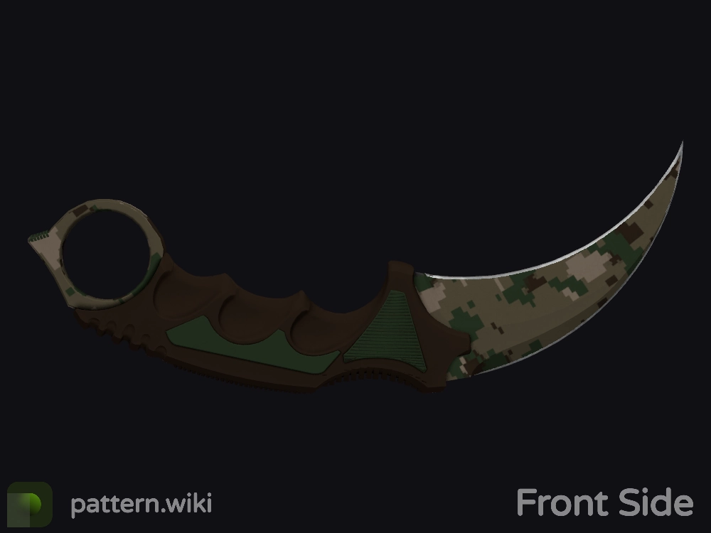 Karambit Forest DDPAT seed 745