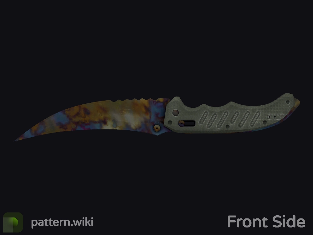 Flip Knife Case Hardened seed 298