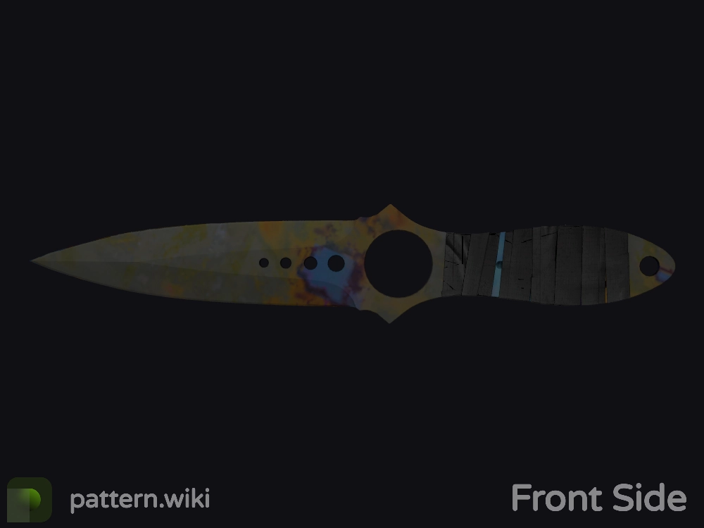 Skeleton Knife Case Hardened seed 842