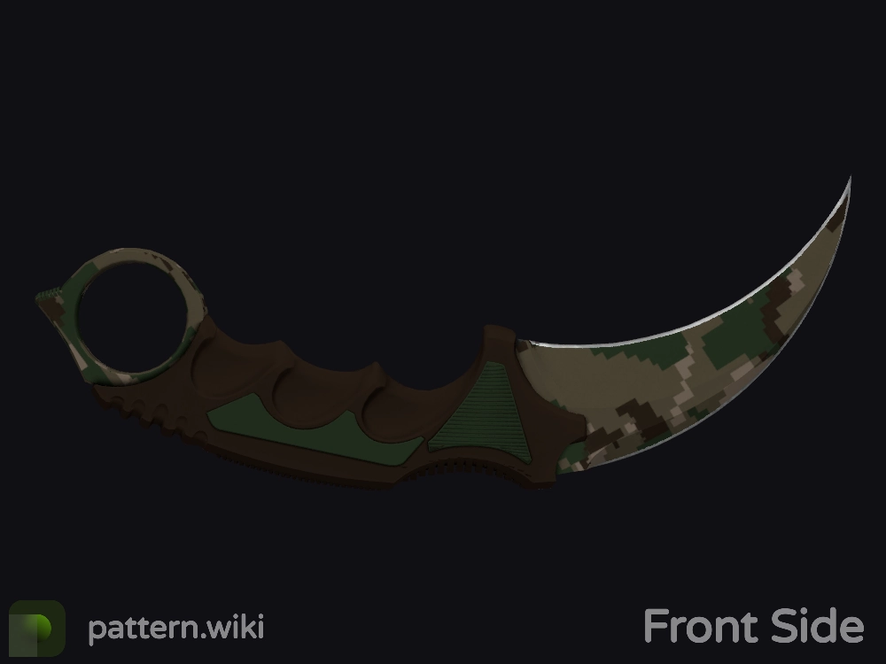 Karambit Forest DDPAT seed 232