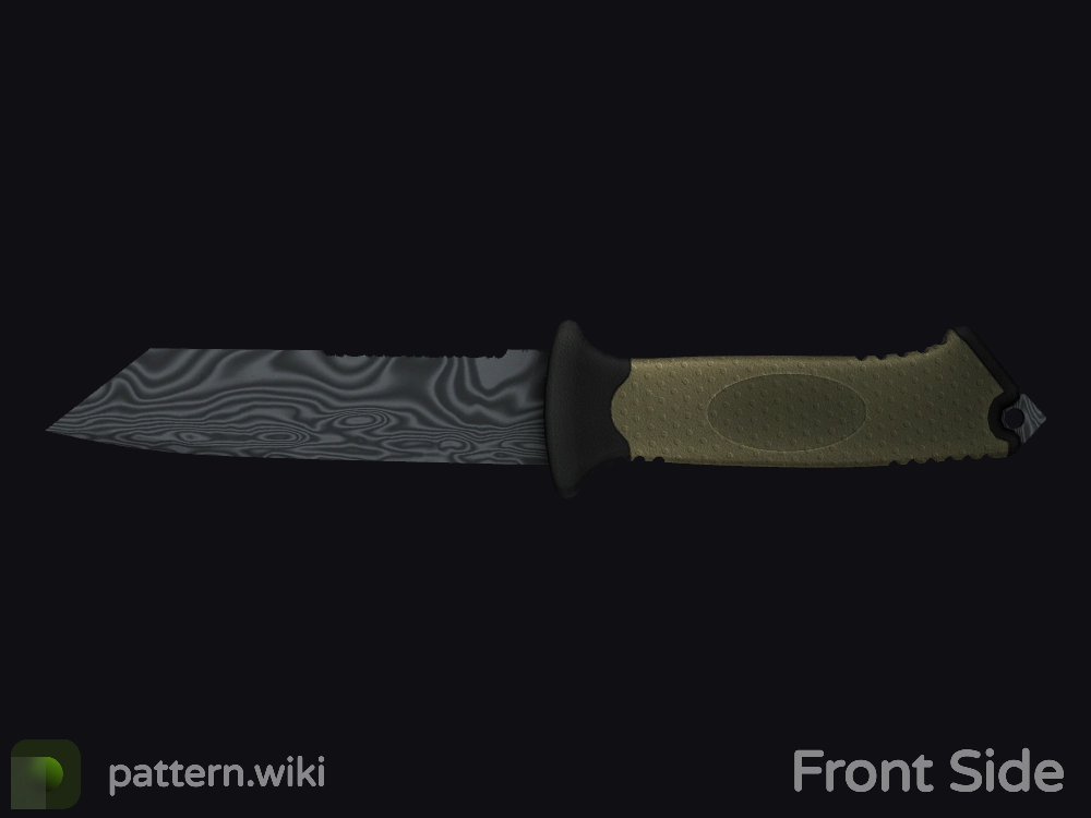 Ursus Knife Damascus Steel seed 391