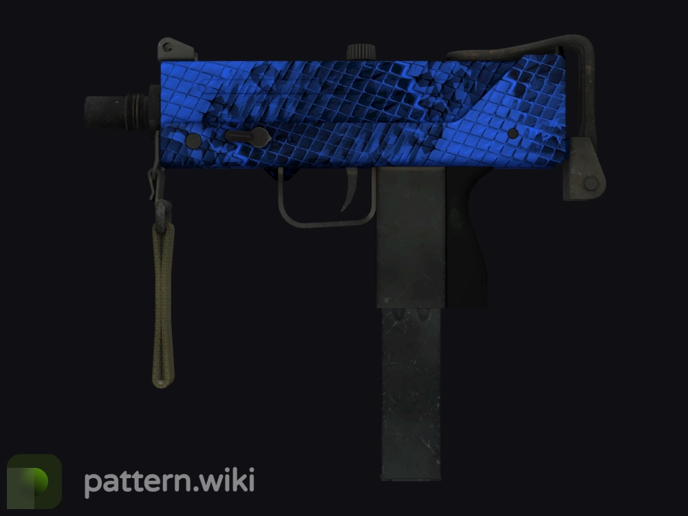 MAC-10 Lapis Gator seed 827