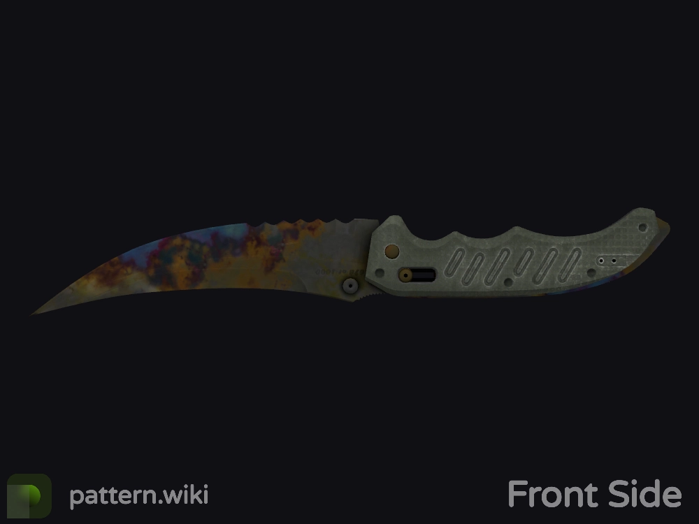 Flip Knife Case Hardened seed 738