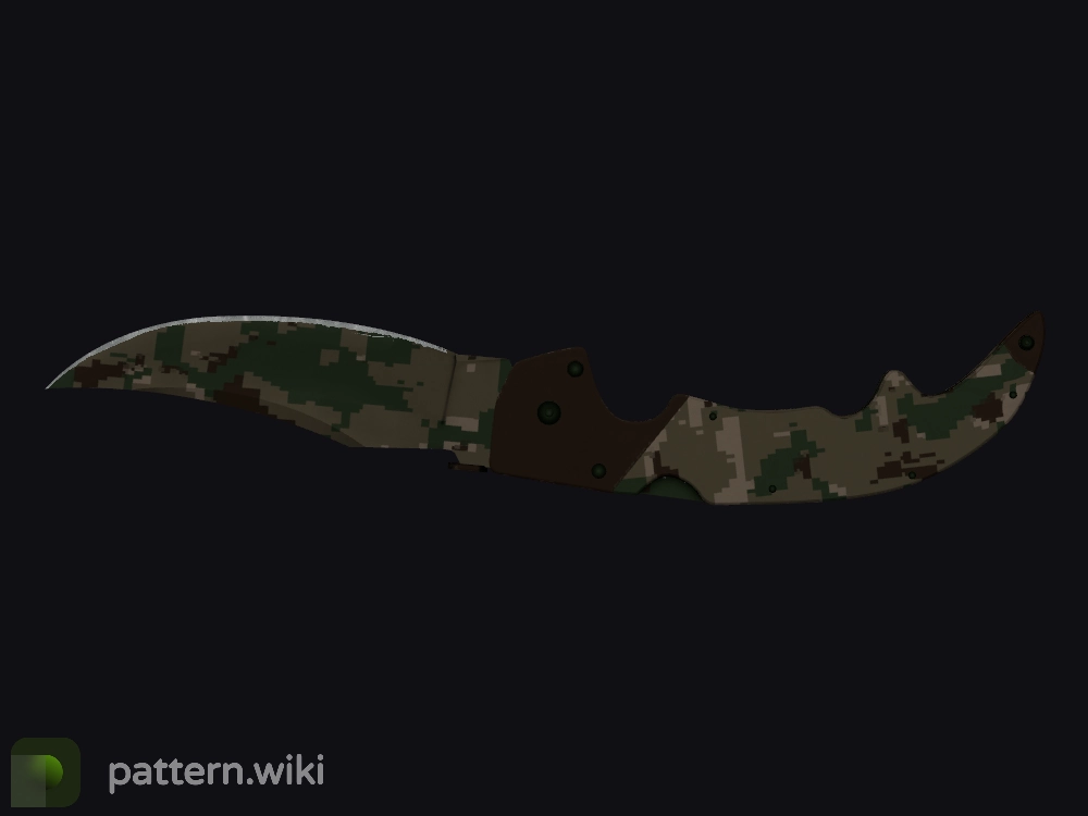 Falchion Knife Forest DDPAT seed 549