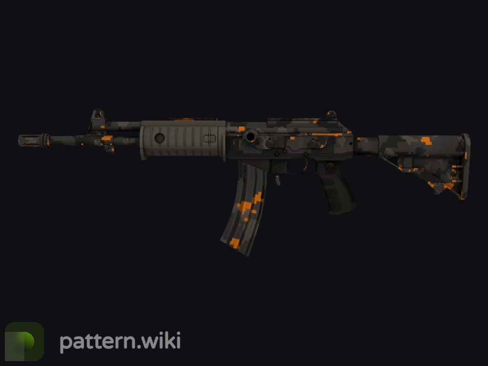 Galil AR Orange DDPAT seed 687