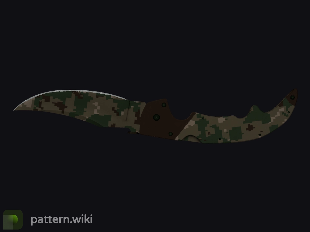 Falchion Knife Forest DDPAT seed 367