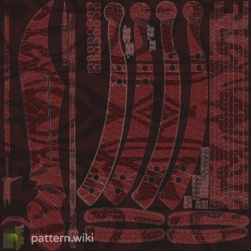 Butterfly Knife Slaughter seed 20 pattern template