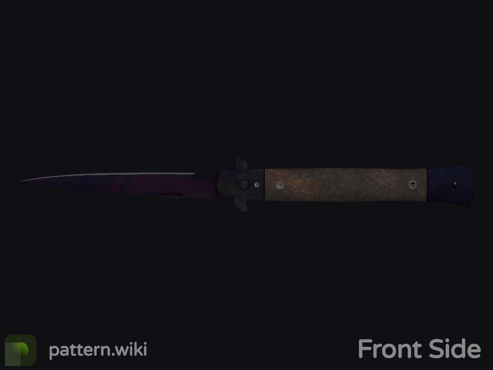 Stiletto Knife Doppler seed 122