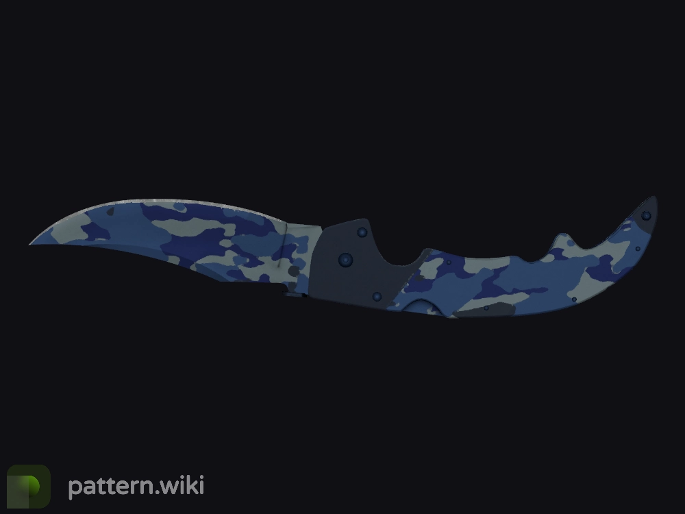 Falchion Knife Bright Water seed 287