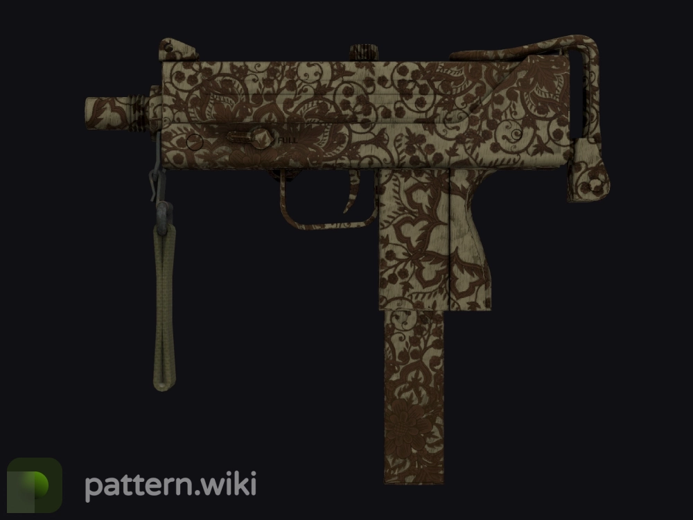 MAC-10 Sienna Damask seed 696