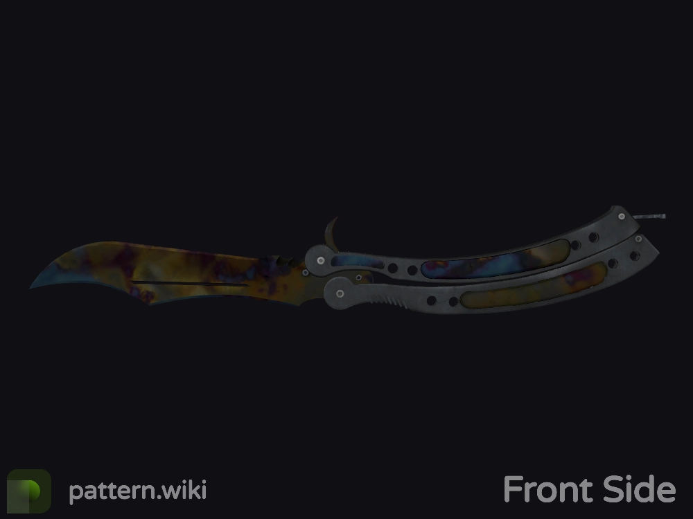 Butterfly Knife Case Hardened seed 189