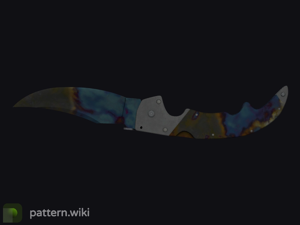 Falchion Knife Case Hardened seed 27