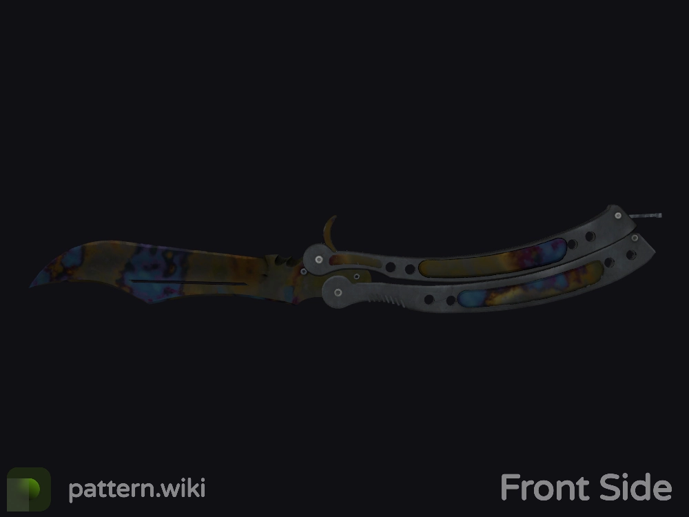 Butterfly Knife Case Hardened seed 437