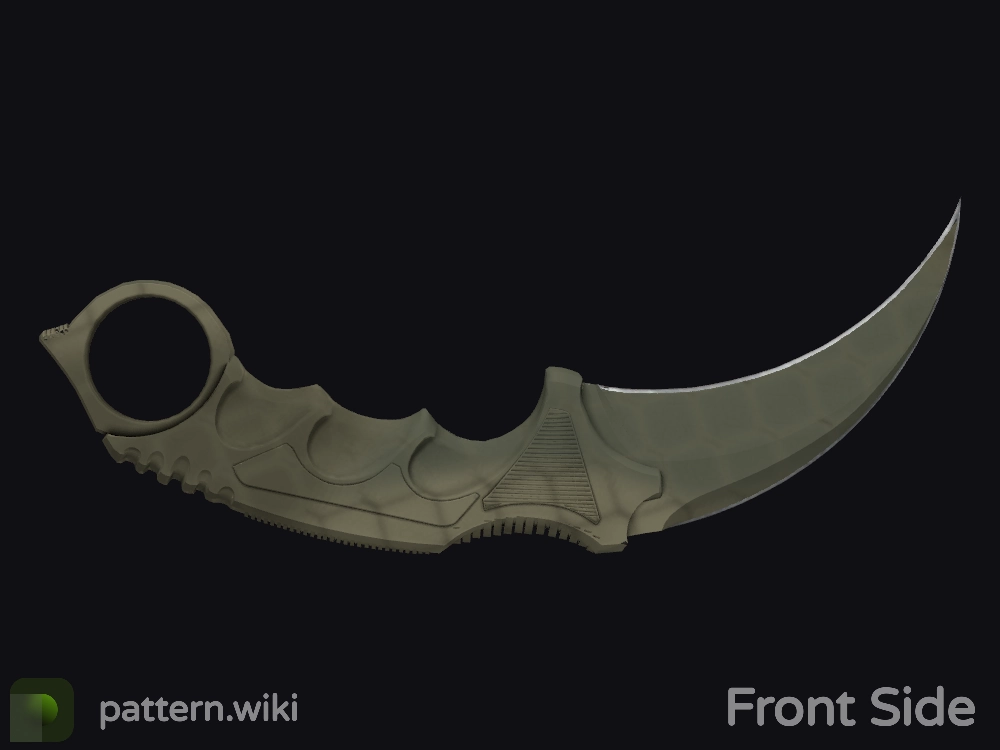 Karambit Safari Mesh seed 254