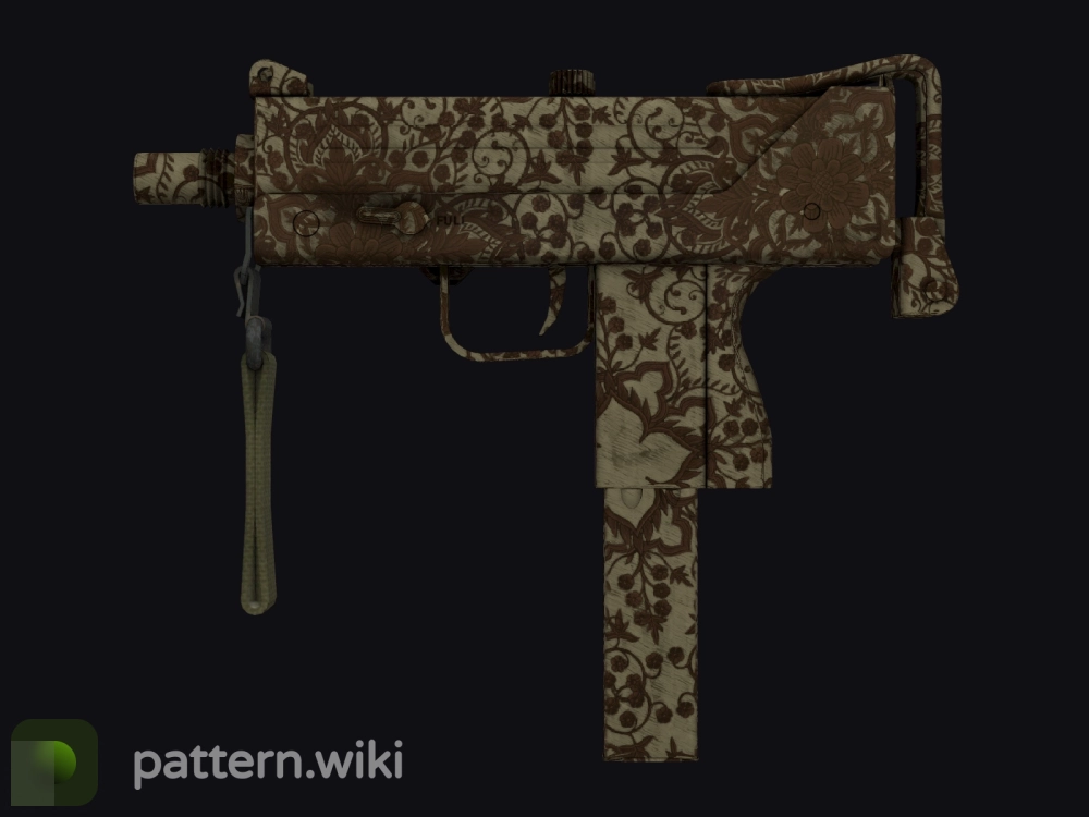 MAC-10 Sienna Damask seed 117