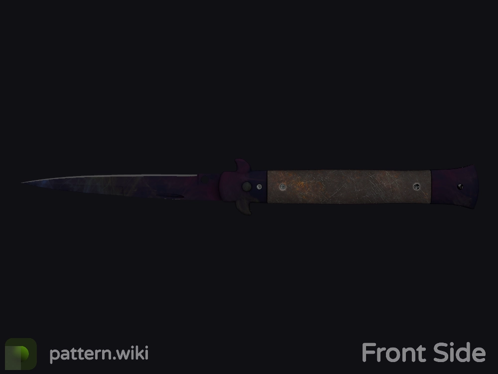 Stiletto Knife Doppler seed 25