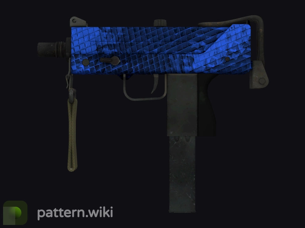 MAC-10 Lapis Gator seed 424