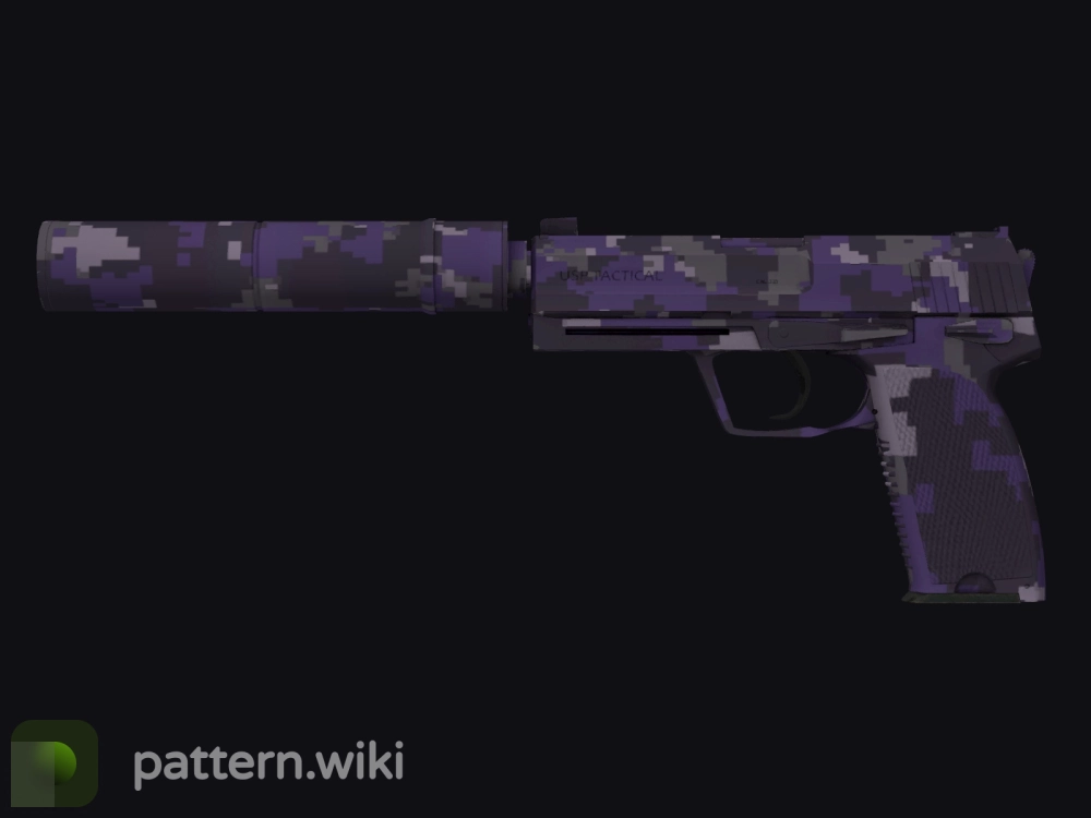 USP-S Purple DDPAT seed 393