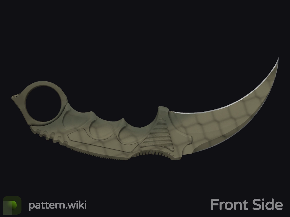 Karambit Safari Mesh seed 145