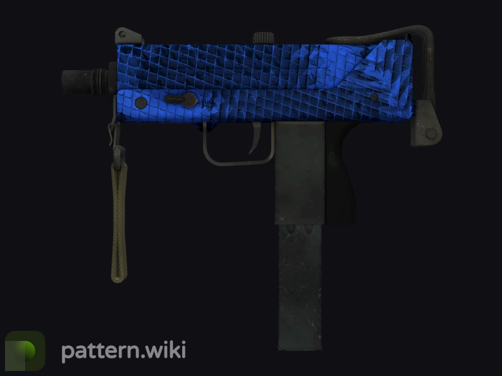 MAC-10 Lapis Gator seed 439