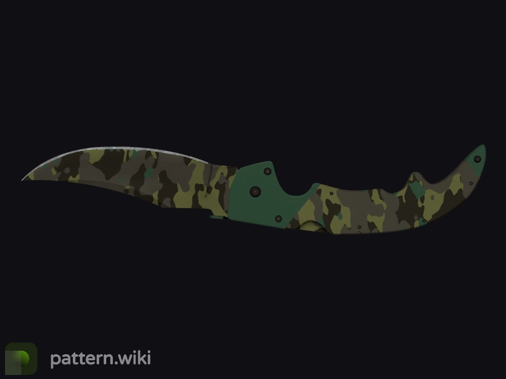Falchion Knife Boreal Forest seed 459