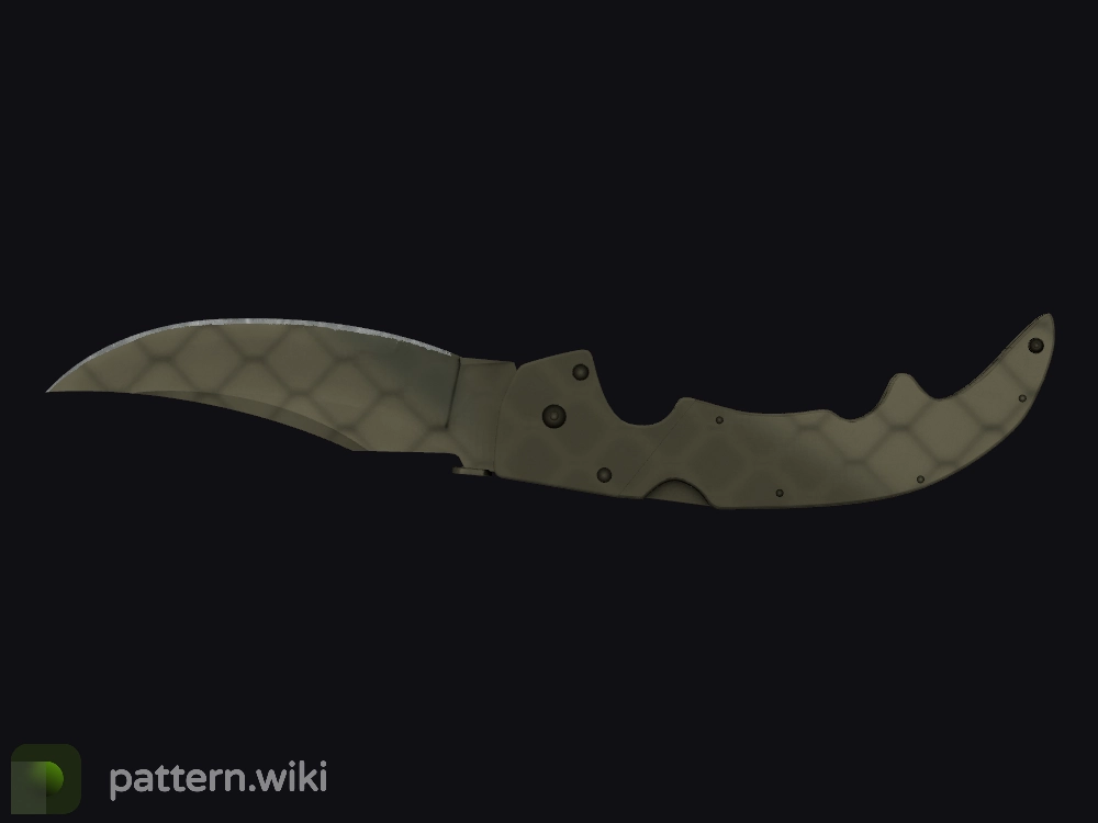 Falchion Knife Safari Mesh seed 149