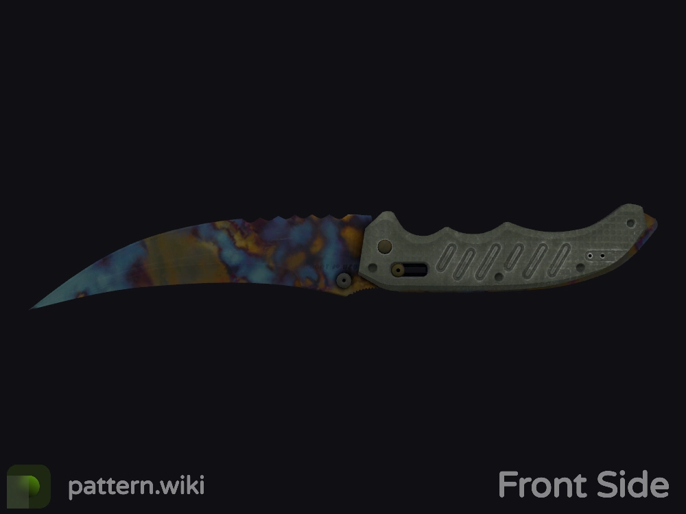 Flip Knife Case Hardened seed 458