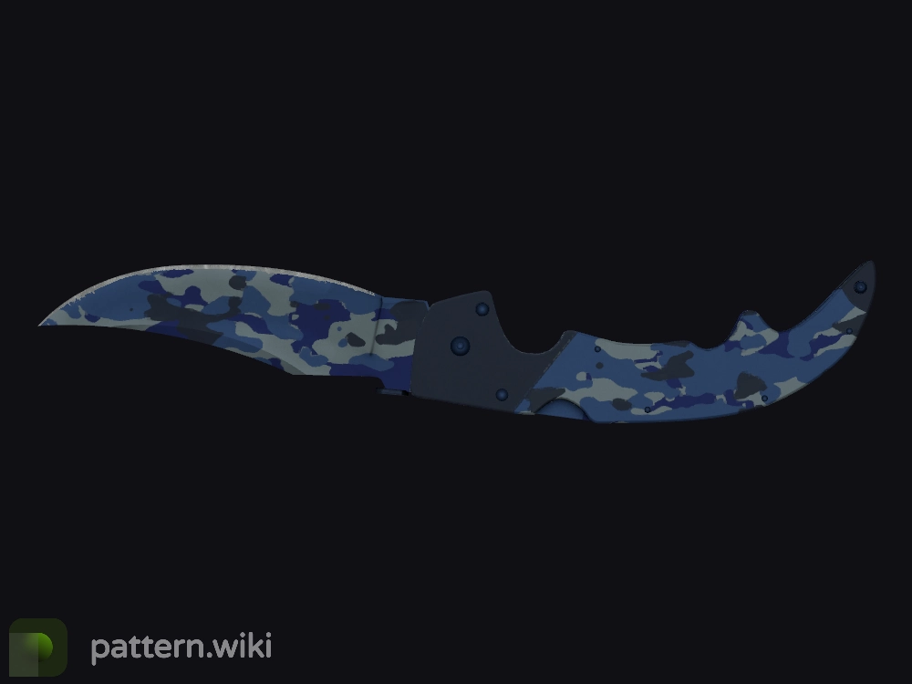 Falchion Knife Bright Water seed 166