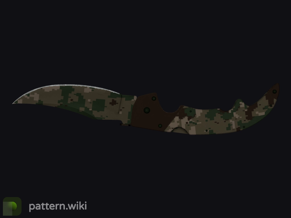 Falchion Knife Forest DDPAT seed 565