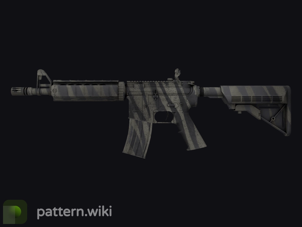 M4A4 Faded Zebra seed 916