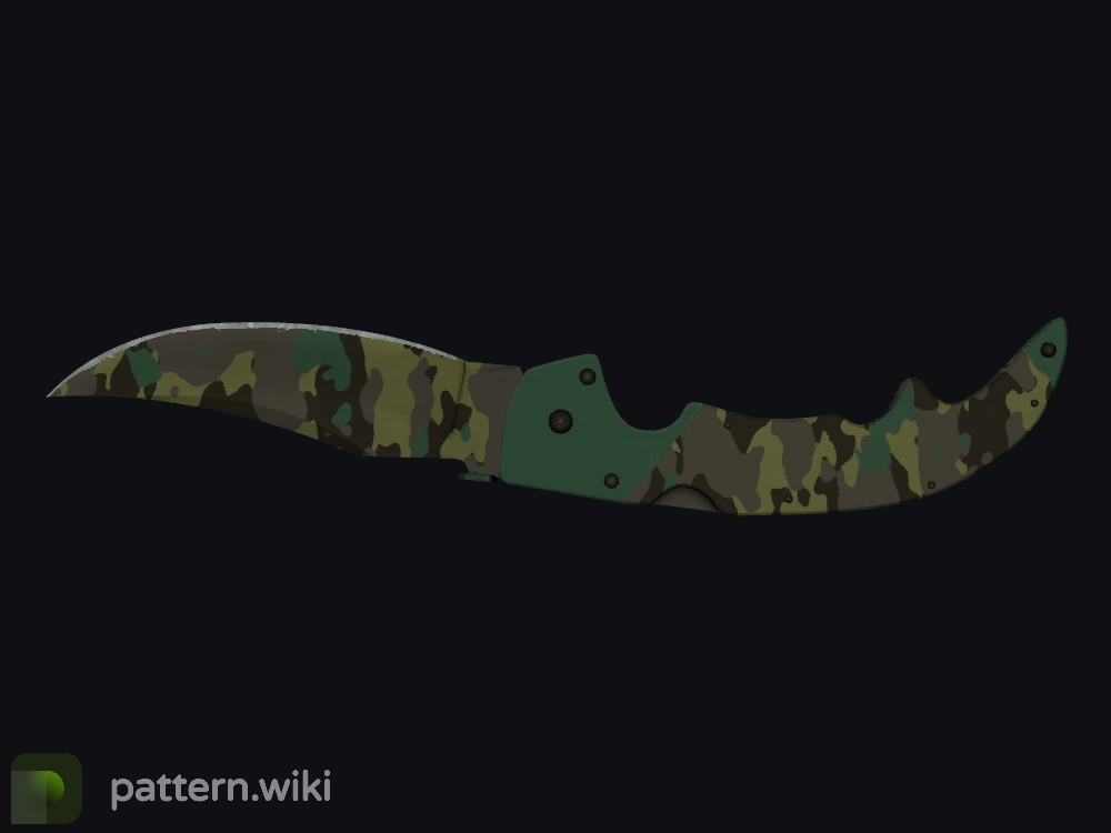 Falchion Knife Boreal Forest seed 774