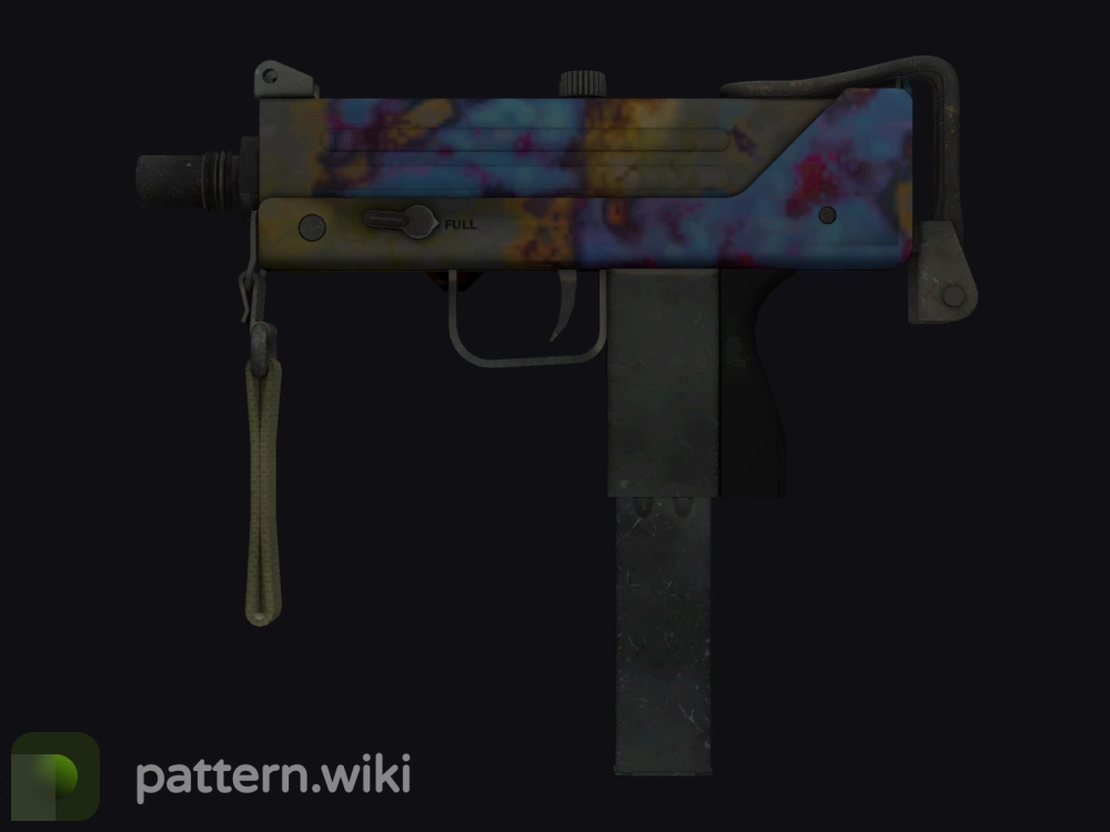 MAC-10 Case Hardened seed 1