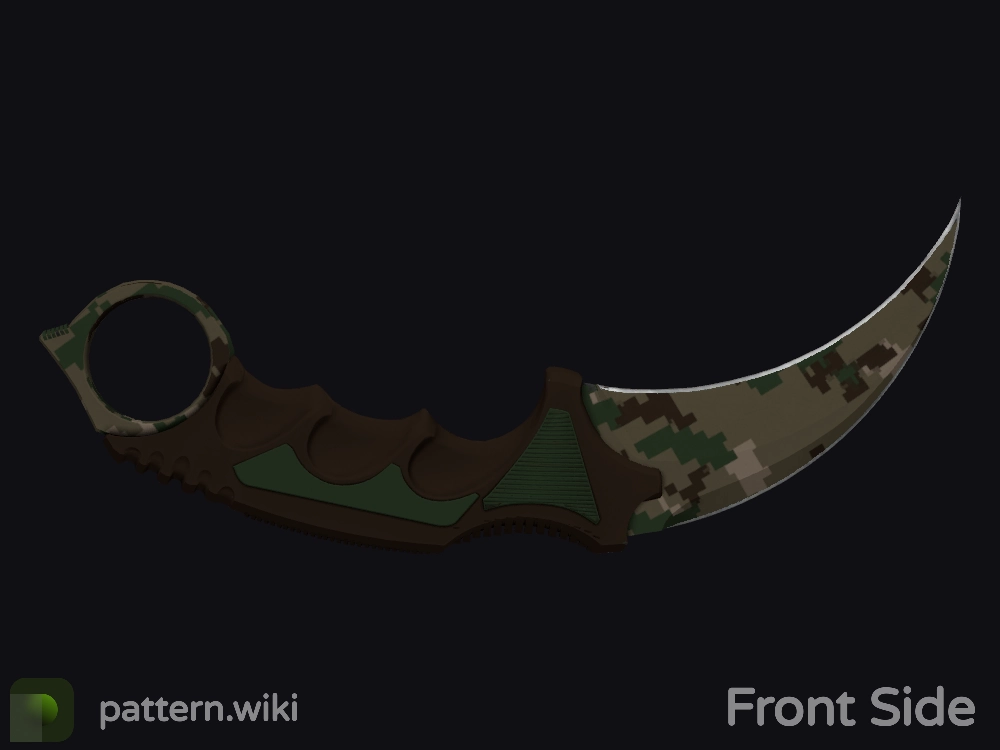 Karambit Forest DDPAT seed 533